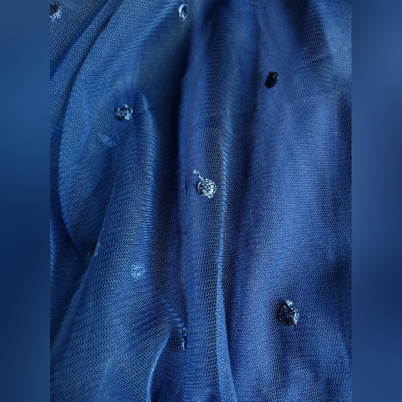 TORRID WOMEN'S/MISSES PLUS SIZE 2 (18-20) 2X DARK BLUE SKIRT ELASTIC WB NWOT - Picture 7 of 10